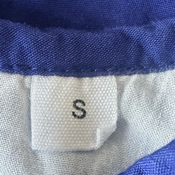 Vibrant Blue Dress with Angel Embroidery - Picture 10 of 10